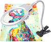Magnifier Glass LED with Light & Clamp - Portable