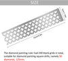 Mesh Ruler for Diamond Painting - Super Helpful