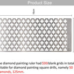 Mesh Ruler for Diamond Painting - Super Helpful