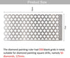 Mesh Ruler for Diamond Painting - Super Helpful