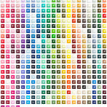 240 DMC Colors Beads Sparkle in ZipLock Bags, Rhinestones for Diamond Painting Kits, 89000 Beads
