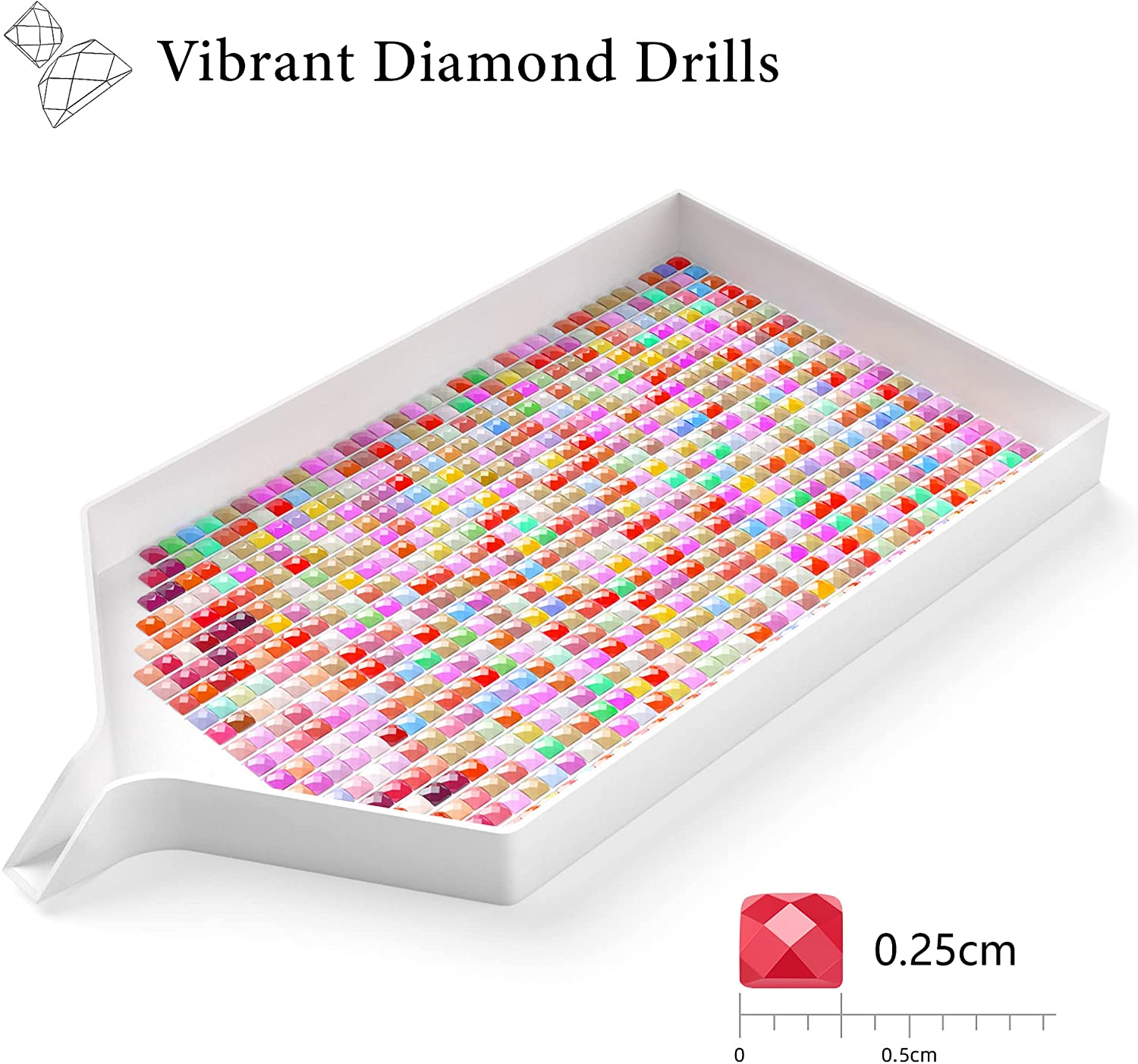 240 DMC Colors Beads Sparkle in ZipLock Bags, Rhinestones for Diamond Painting Kits, 89000 Beads